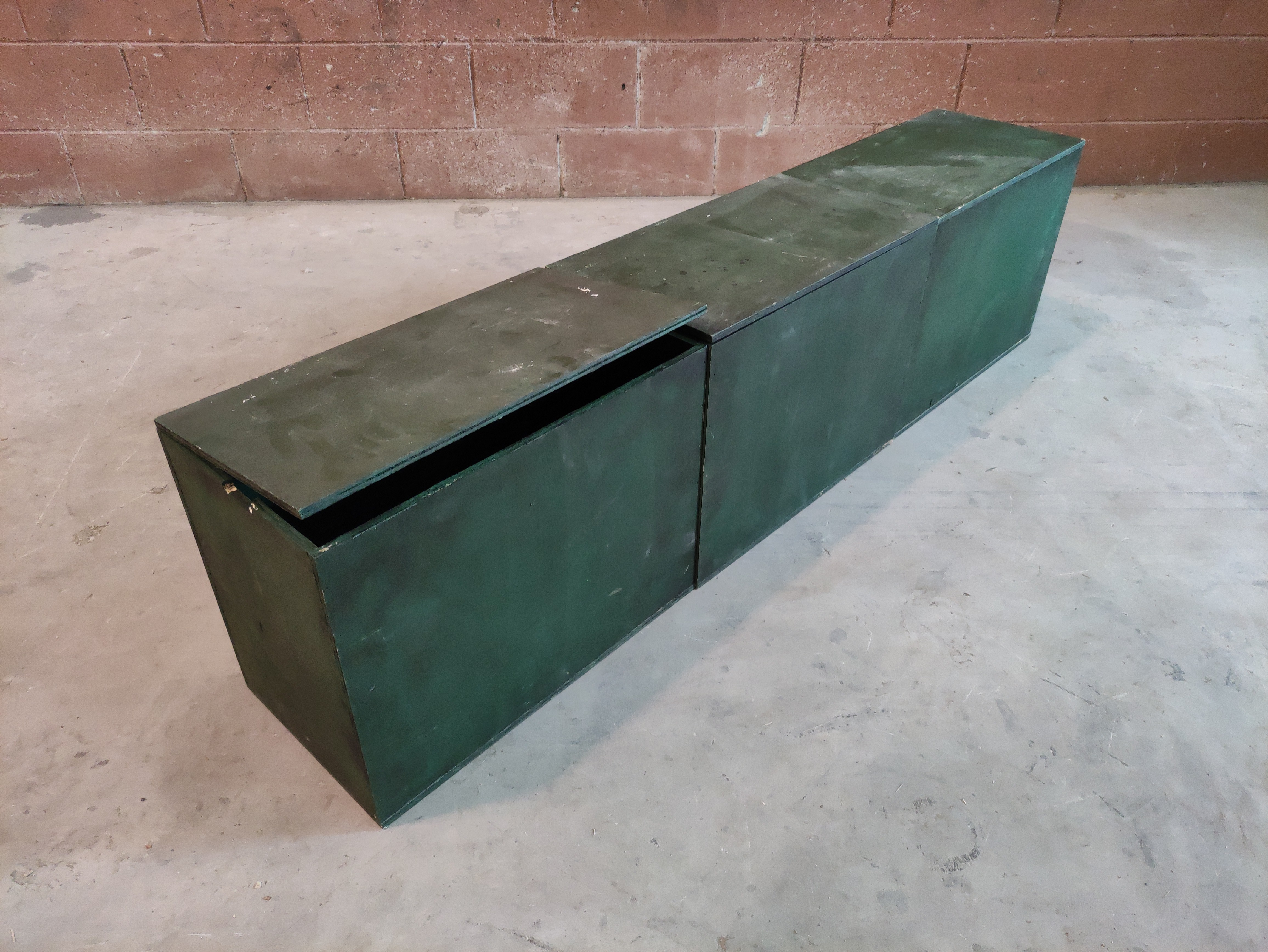 caja cajon estante kiosko madera 38x50x28 3u